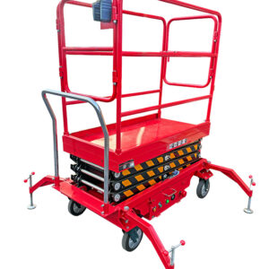 Plataforma Elevatória Pantográfica Semi-Elétrica Tipo Tesoura | Linha SSYJ-40 | 300Kg / 4m